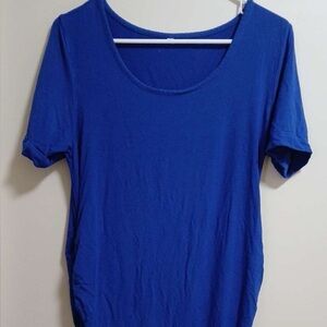 Elegant Blue Midi Dress